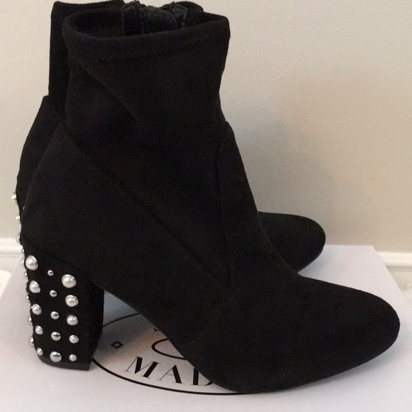 steve madden pearl booties